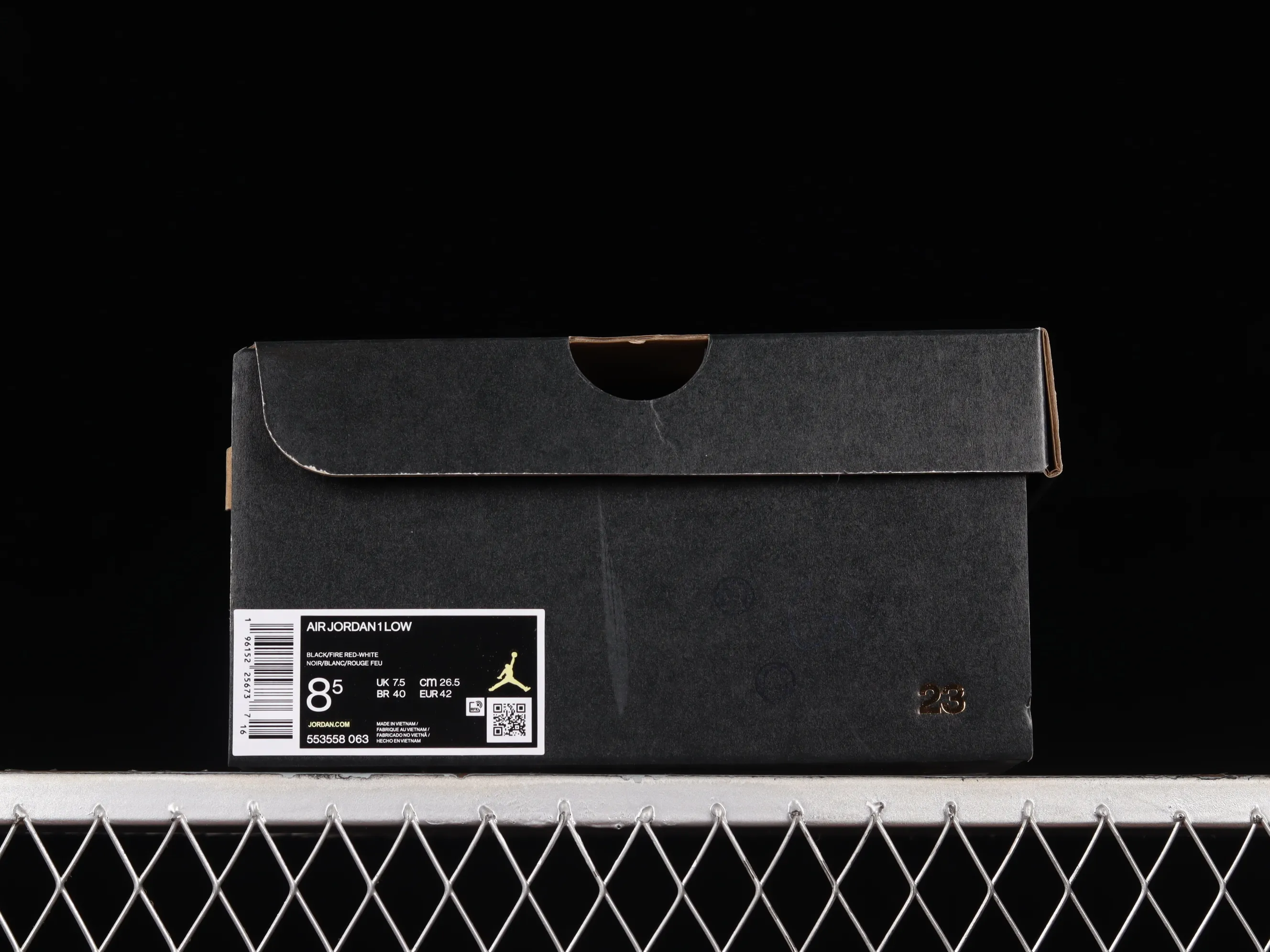 All categories Air Jordan Jordan series basketball shoes Air Jordan 1 Low G version pure original Air Jordan 1 Low "White Toe" AJ1 Joe 1 small black red toe low-top basketball shoes 553558-063